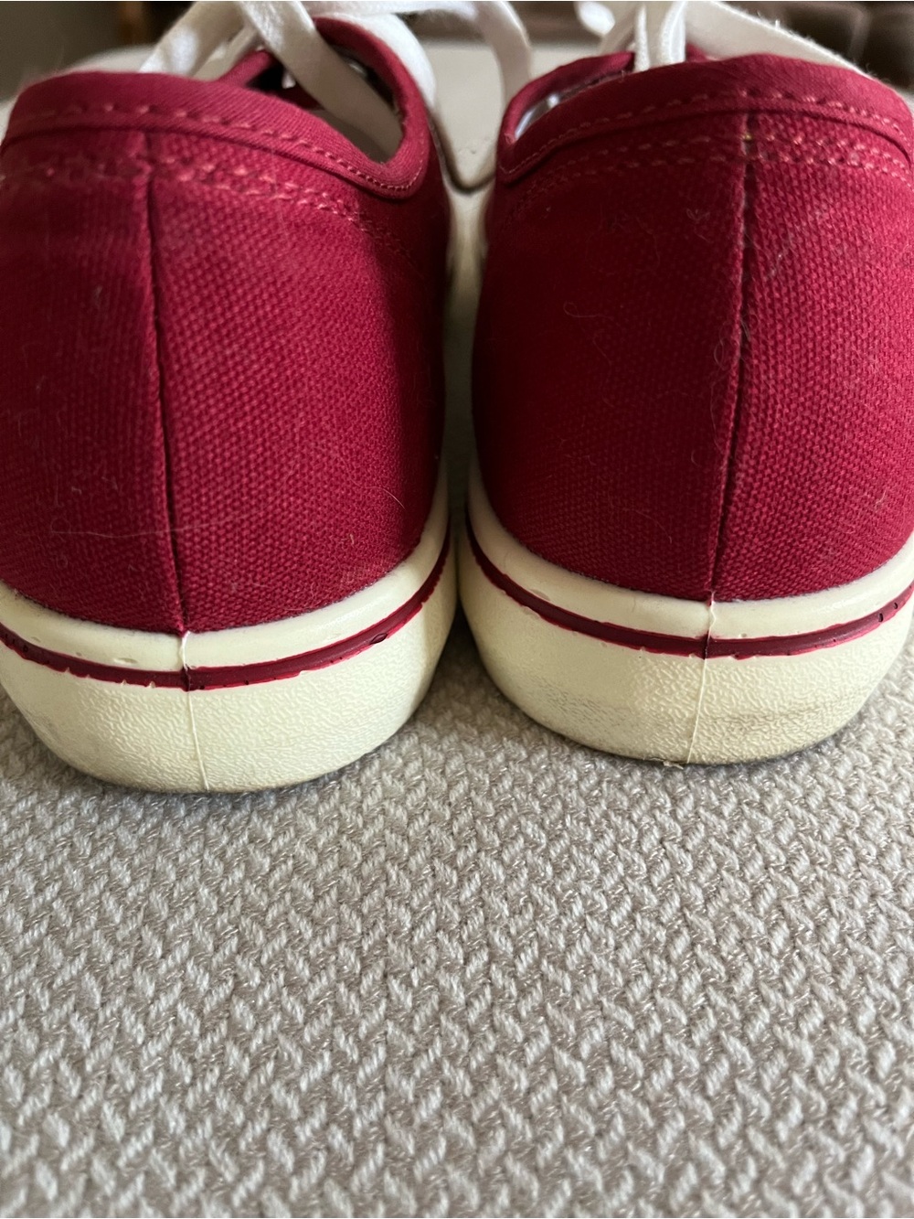Keen Women's Red Elsa Lite Casual Trainer Canvas Sneakers Size 11 - Picture 7 of 10